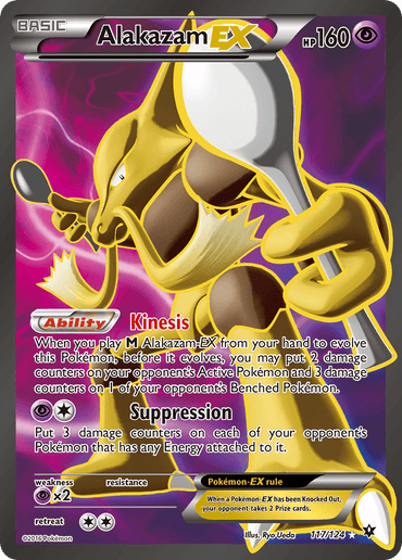 Alakazam EX (117/124) [XY: Fates Collide] (Online Only)