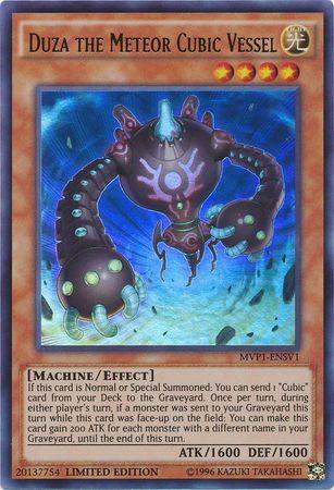 Duza the Meteor Cubic Vessel [MVP1-ENSV1] Ultra Rare (ONLINE ORDER ONLY)