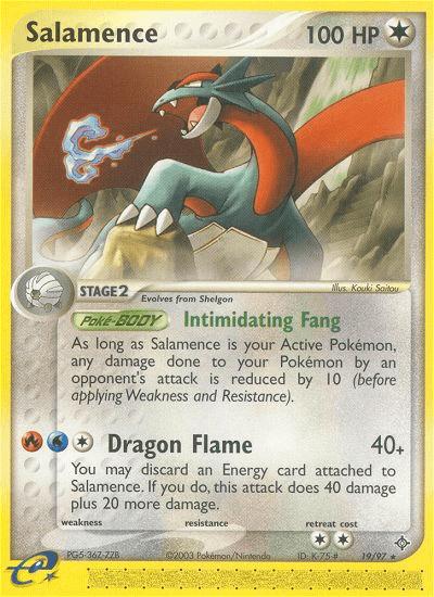 Salamence (19/97) [EX: Dragon] (Online Only)