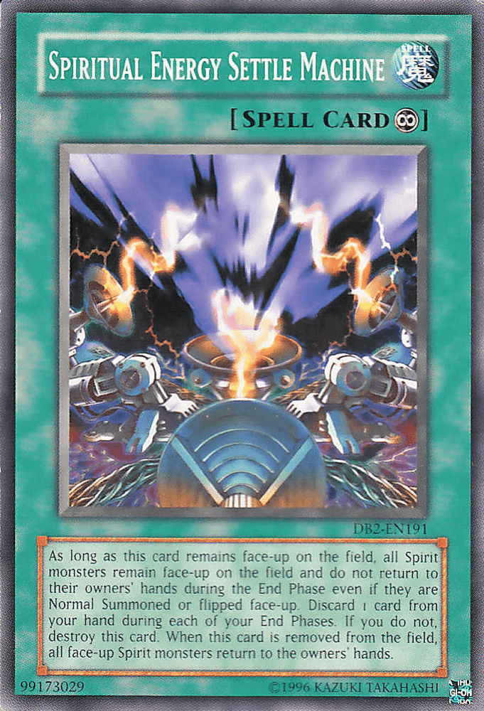 Spiritual Energy Settle Machine [DB2-EN191] Common (ONLINE ORDER ONLY)