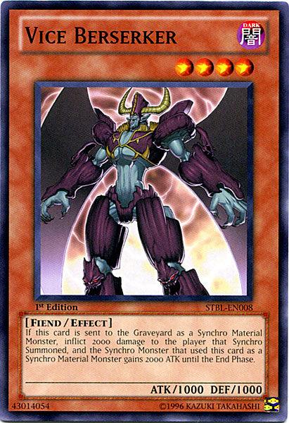 Vice Berserker [STBL-EN008] Common (ONLINE ORDER ONLY)