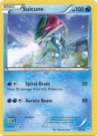 Suicune (14/30) [XY: Trainer Kit 3 - Suicune] (Online Only)