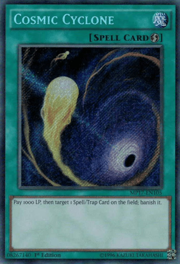 Cosmic Cyclone [MP17-EN105] Secret Rare (ONLINE ORDER ONLY)