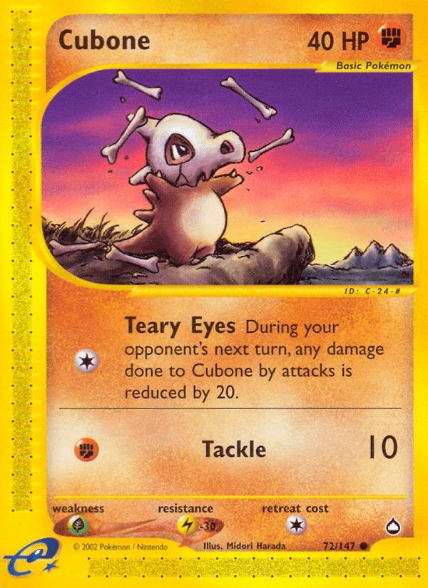 Cubone (72/147) [Aquapolis] (Online Only)