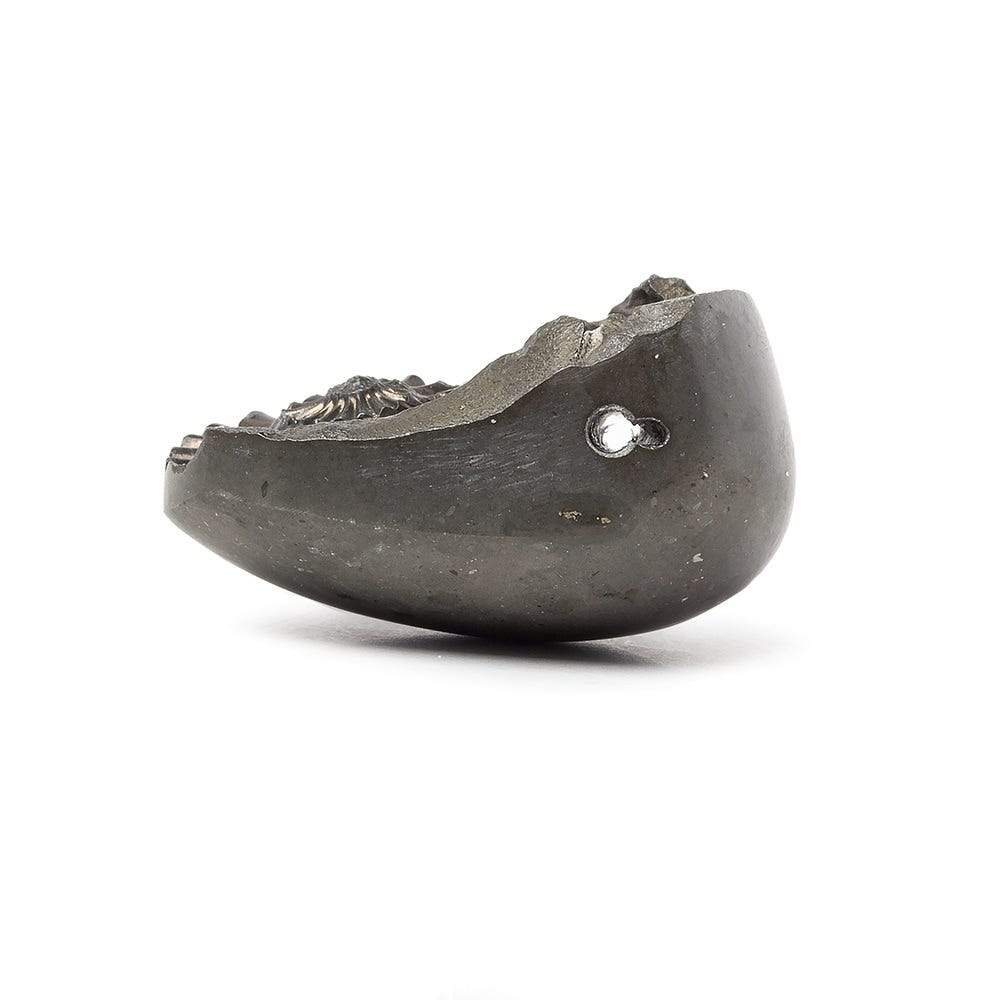 37x29mm Pyritized Ammonite Fossil Bead (ONLINE ORDER ONLY)
