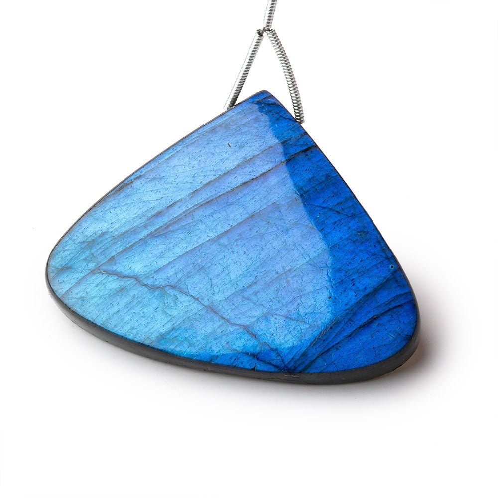 37x48x9mm Labradorite Plain Rounded Triangle Pendant 1 AAA Focal (ONLINE ORDER ONLY)