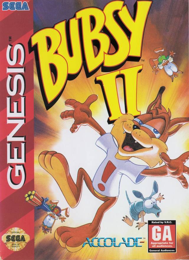 Bubsy 2 (Sega Genesis) (ONLINE ORDER ONLY)