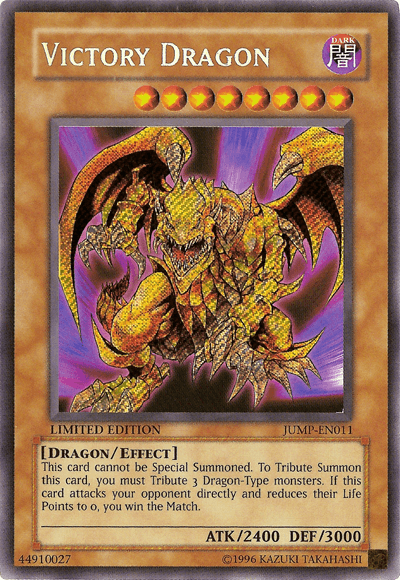 Victory Dragon [JUMP-EN011] Secret Rare (ONLINE ORDER ONLY)