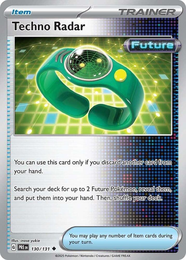 Techno Radar (130/131) [Scarlet & Violet: Prismatic Evolutions] (Online Only)