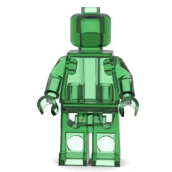 Set of 12 Transparent Minifigures – Clear Minifigs (Adult Builds & Display-Grade) (ONLINE ORDER ONLY)
