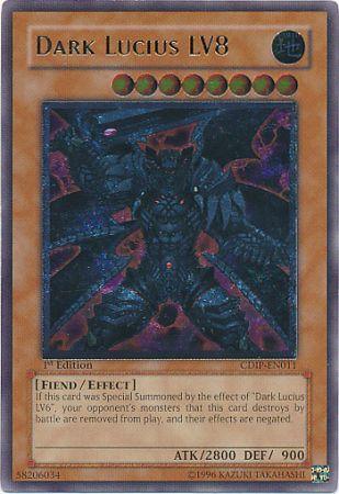 Dark Lucius LV8 [CDIP-EN011] Ultimate Rare (ONLINE ORDER ONLY)