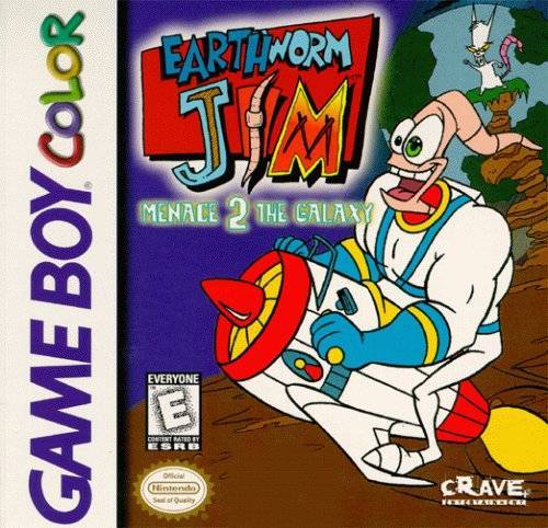 Earthworm Jim Menace 2 Galaxy (Gameboy Color) (ONLINE ORDER ONLY)