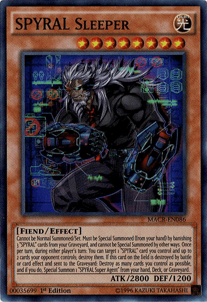 SPYRAL Sleeper [MACR-EN086] Super Rare (ONLINE ORDER ONLY)