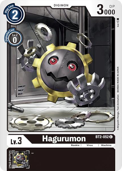 Hagurumon [BT2-052] [Release Special Booster Ver.1.0] (ONLINE ORDER ONLY)