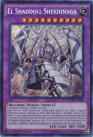 El Shaddoll Shekhinaga [NECH-EN049] Secret Rare (ONLINE ORDER ONLY)