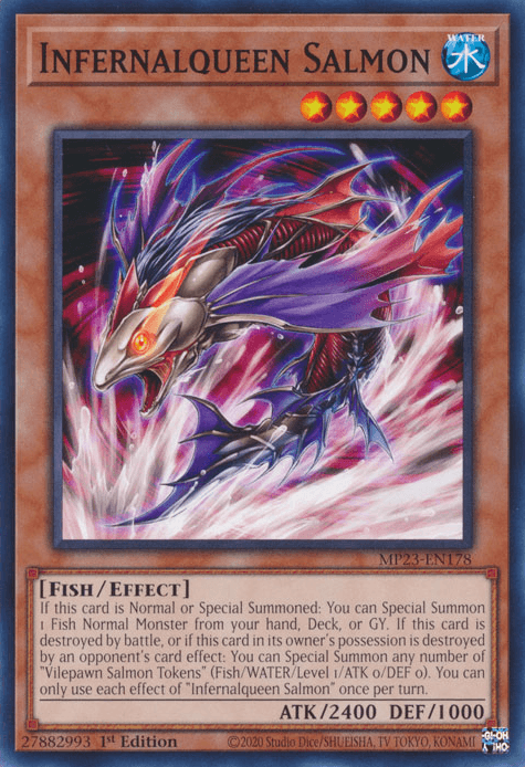 Infernalqueen Salmon [MP23-EN178] Common (ONLINE ORDER ONLY)