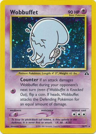 Wobbuffet (16/75) [Neo Discovery Unlimited] (Online Only)