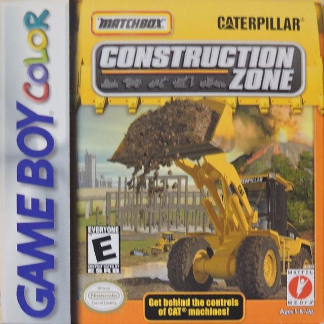 Matchbox Caterpillar Construction Zone (Gameboy Color) (ONLINE ORDER ONLY)