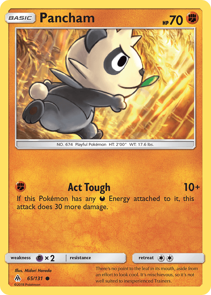 Pancham (65/131) [Sun & Moon: Forbidden Light] (Online Only)
