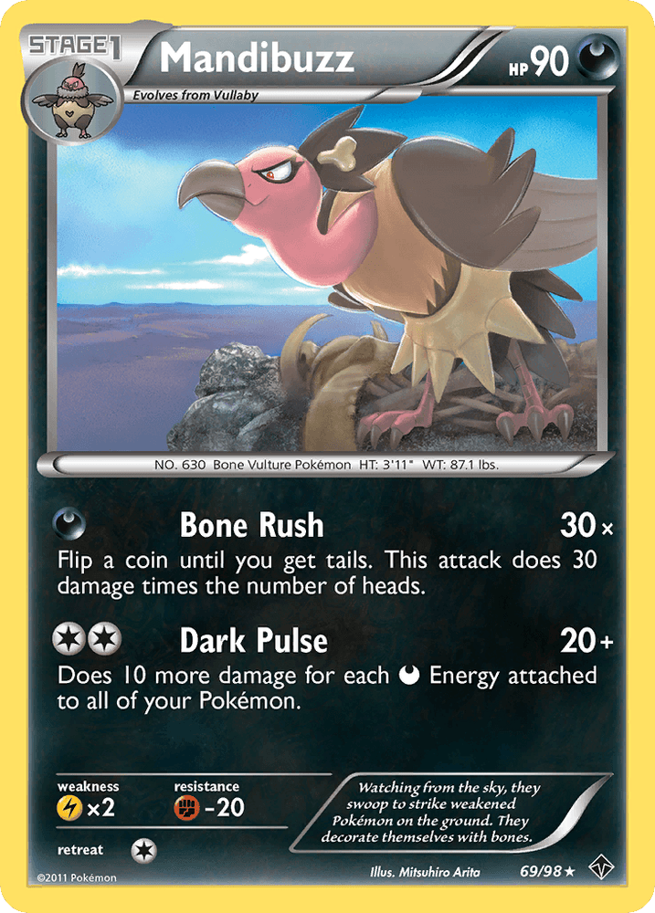 Mandibuzz (69/98) [Black & White: Emerging Powers] (Online Only)