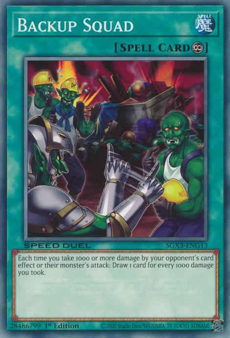 Backup Squad [SGX3-ENG13] Common (ONLINE ORDER ONLY)