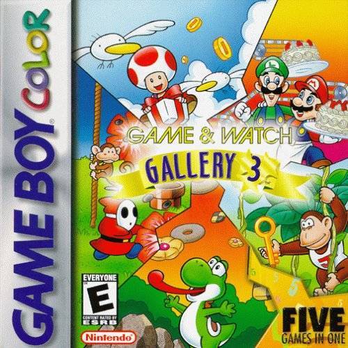 Game and Watch Gallery 3 (Gameboy Color) (ONLINE ORDER ONLY)