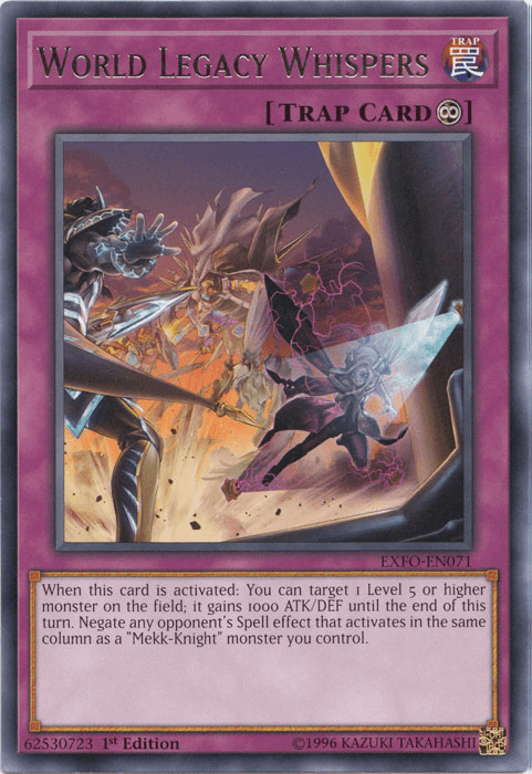 World Legacy Whispers [EXFO-EN071] Rare (ONLINE ORDER ONLY)