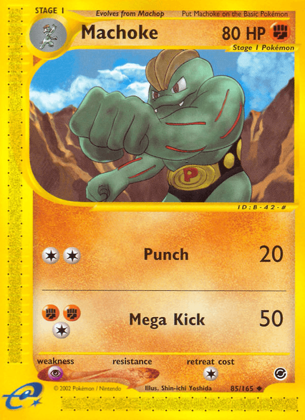 Machoke (85/165) [Expedition: Base Set] (Online Only)