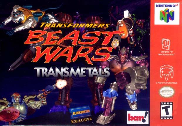 Transformers Beast Wars Transmetals (Nintendo 64) (Online Order Only)