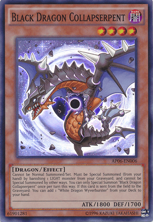 Black Dragon Collapserpent [AP06-EN006] Super Rare (ONLINE ORDER ONLY)