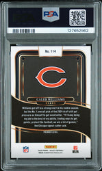 Graded 2024 Panini Select Caleb Williams #114 Rookie RC Football Card PSA 8 Near Mint
