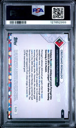 Graded 2025 Topps Now UEFA Nations League Cristiano Ronaldo #1 Soccer Card PSA 10 Gem Mint