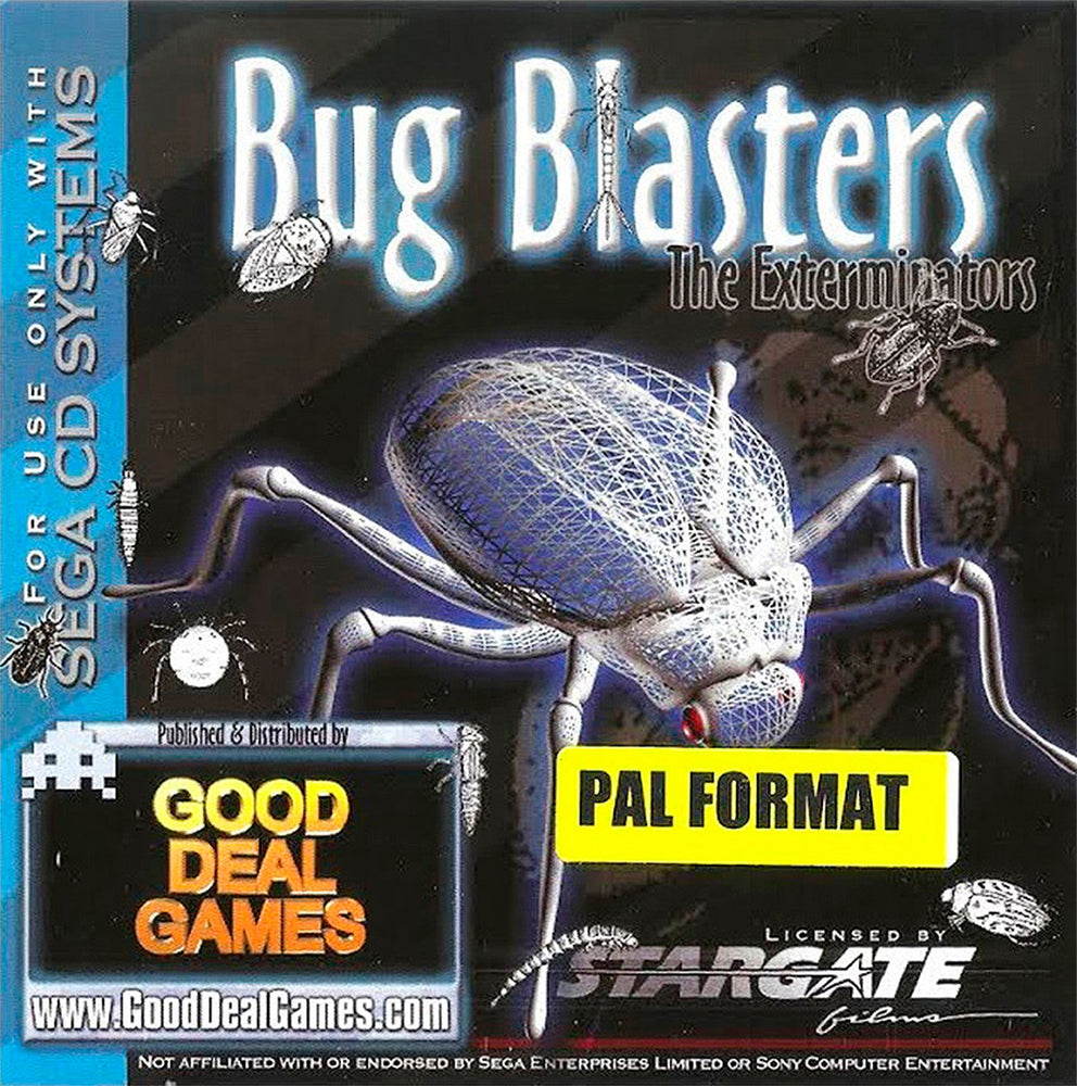 Bug Blasters (Sega CD) (ONLINE ORDER ONLY)