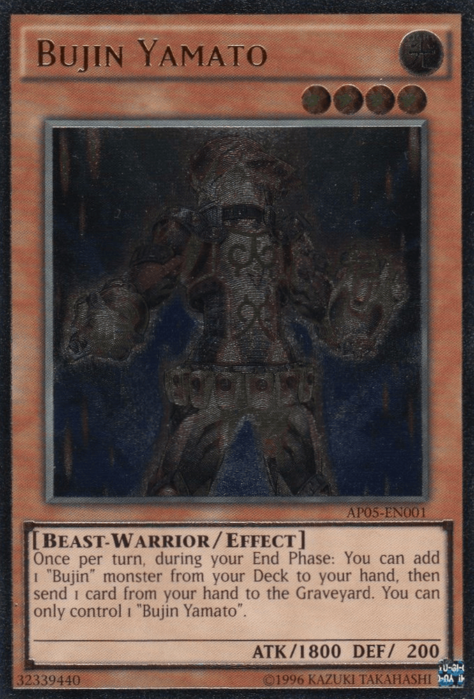 Bujin Yamato [AP05-EN001] Ultimate Rare (ONLINE ORDER ONLY)