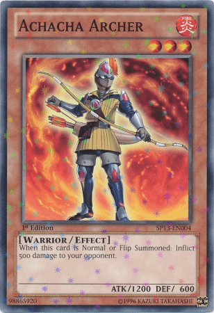 Achacha Archer [SP13-EN004] Starfoil Rare (ONLINE ORDER ONLY)