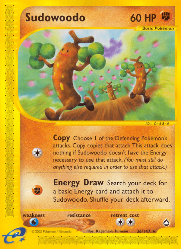 Sudowoodo (36/147) [Aquapolis] (Online Only)