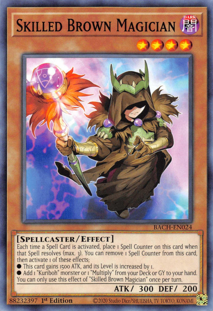 Skilled Brown Magician [BACH-EN024] Common (ONLINE ORDER ONLY)