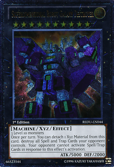 Superdimensional Robot Galaxy Destroyer [REDU-EN044] Ultimate Rare (ONLINE ORDER ONLY)