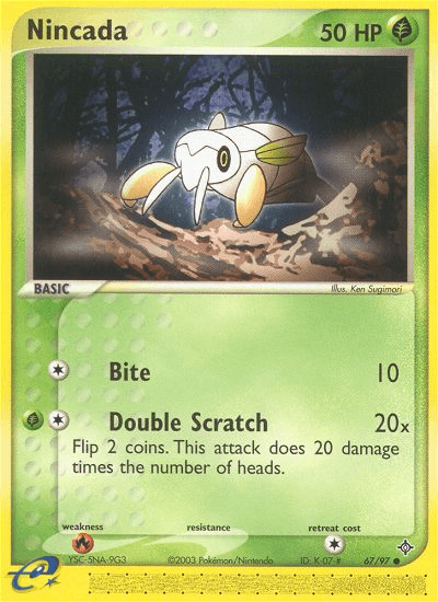 Nincada (67/97) [EX: Dragon] (Online Only)