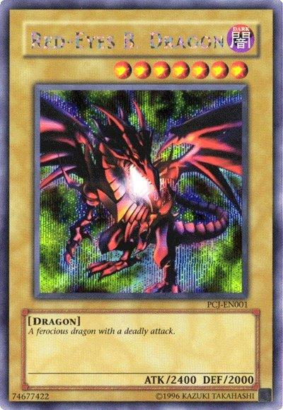 Red-Eyes B. Dragon [PCJ-EN001] Prismatic Secret Rare (ONLINE ORDER ONLY)