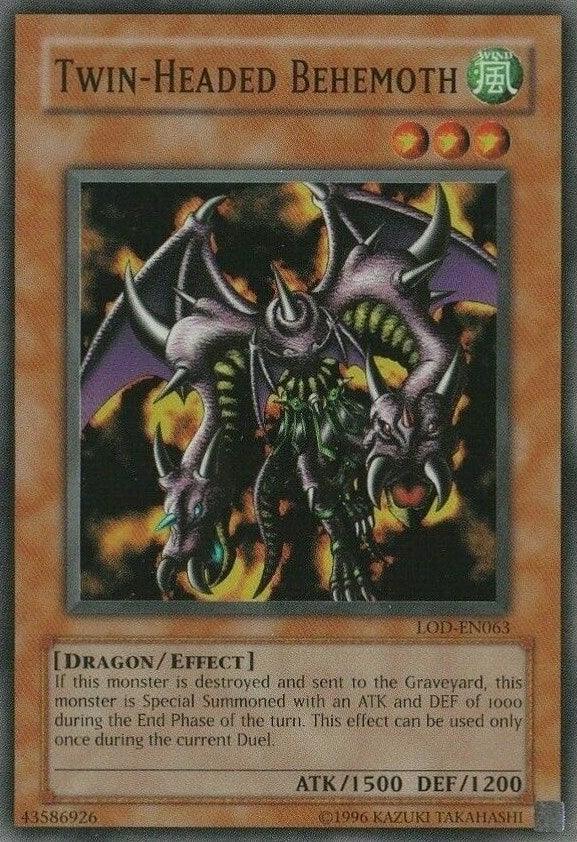 Twin-Headed Behemoth [LOD-EN063] Super Rare (ONLINE ORDER ONLY)