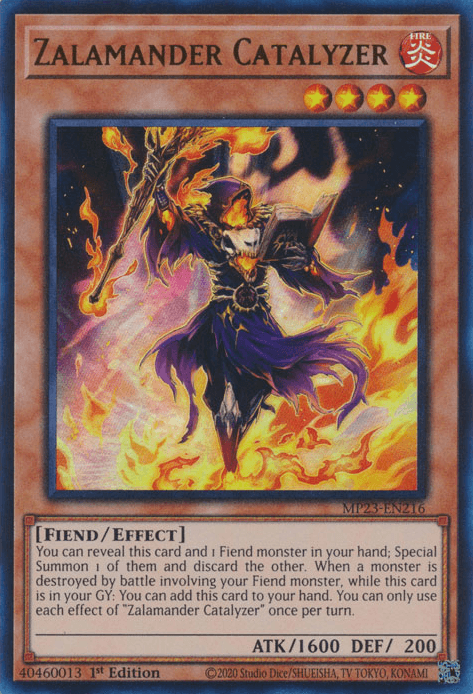 Zalamander Catalyzer [MP23-EN216] Ultra Rare (ONLINE ORDER ONLY)