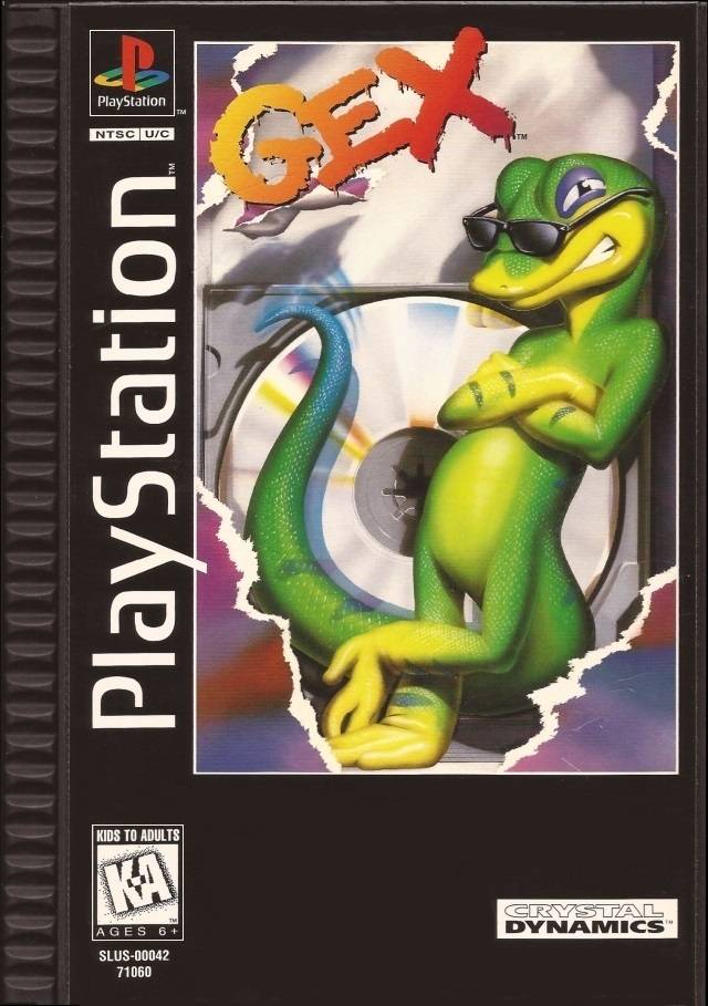 Gex (Long Box) (Playstation) (ONLINE ORDER ONLY)