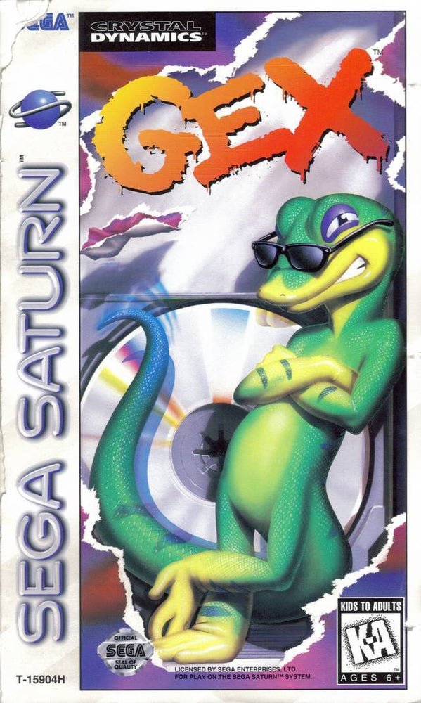Gex (Sega Saturn) (ONLINE ORDER ONLY)