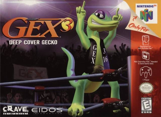 Gex 3: Deep Cover Gecko (Nintendo 64) (Online Only)