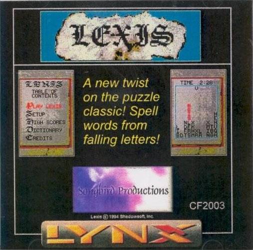 Lexis (Atari Lynx) (Online Order Only)
