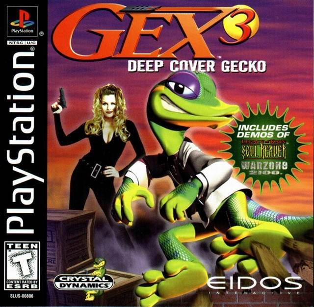 Gex 3: Deep Cover Gecko (Playstation) (ONLINE ORDER ONLY)