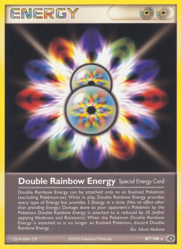 Double Rainbow Energy (87/106) [EX: Emerald] (Online Only)