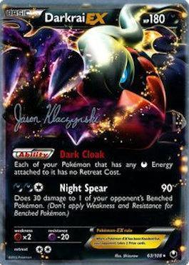Darkrai EX (63/108) (Darkrai Deck - Jason Klaczynski) [World Championships 2013] (Online Only)