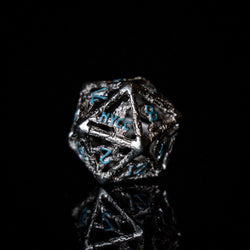 NYCC Exclusive Sterling Silver Dice Set - Blue (ONLINE ORDER ONLY)